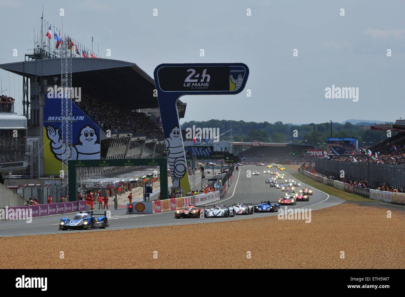 13.06.2015, le Mans, France. Championnats du monde d'Endurance. 24 Heures du Mans. # 47 KCMG (HKG) ORECA 05 LMP2 NISSAN MATTHIEU HOWSON (GBR) RICHARD BRADLEY (GBR) Nicolas Lapierre (FRA) Banque D'Images 13.06.2015, le Mans, France. Championnats du monde d'Endurance. 24 Heures du Mans. # 47 KCMG (HKG) ORECA 05 LMP2 NISSAN MATTHIEU HOWSON (GBR) RICHARD BRADLEY (GBR) Nicolas Lapierre (FRA) Banque D'Images