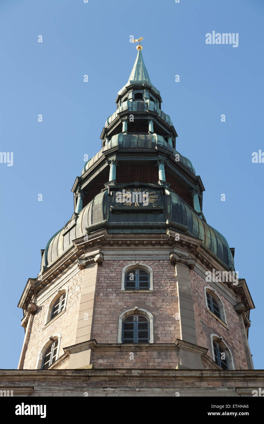 Saint Peter's Church, Riga, Lettonie. Banque D'Images