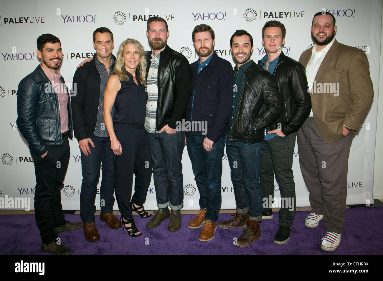 Assister à des célébrités Soirée avec HBO's 'À' à la Paley Center for Media. Comprend : Raúl Castillo, Murray Bartlett, Lauren Weedman, Michael Lannan, Andrew Haigh, Frankie J. Alvarez, Jonathan Groff, Daniel Franzese Où : Los Angeles, California, United States Quand : 25 Mar 2015 Crédit : Brian à/WENN.com Banque D'Images