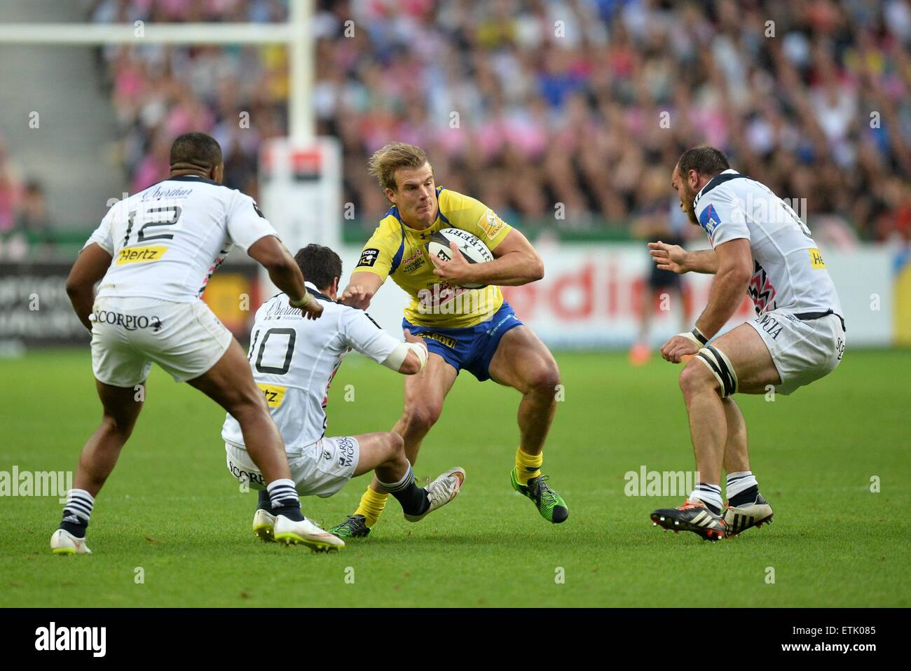 Stade De France 13 Juin 2015 Paris France Top14 Rugby Finale Stade Francais Contre Clermont Auvergne Aurelien Rougerie Asm C Plus Sport Action Alamy Live News Photo Stock Alamy