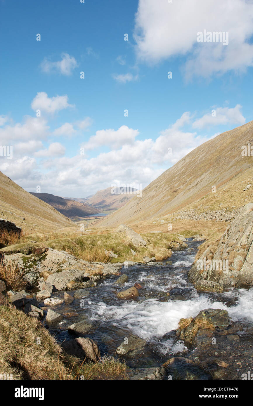 Kirkstone Pass, Lake District, Cumbria, Angleterre Banque D'Images