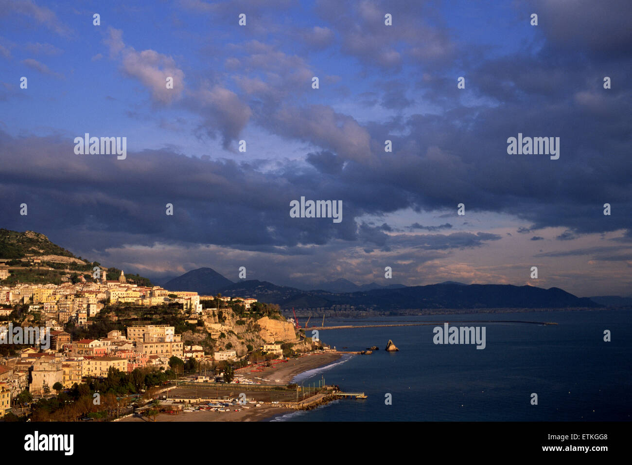 Italie, Campanie, Vietri sul Mare Banque D'Images