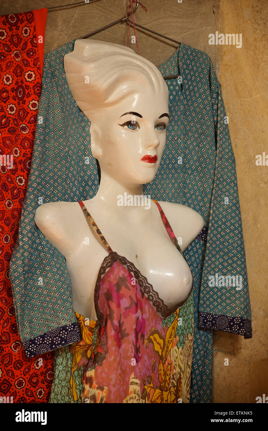Armoire dysfonctionnement . Mannequin indien, Jaisalmer, Rajasthan, India Banque D'Images