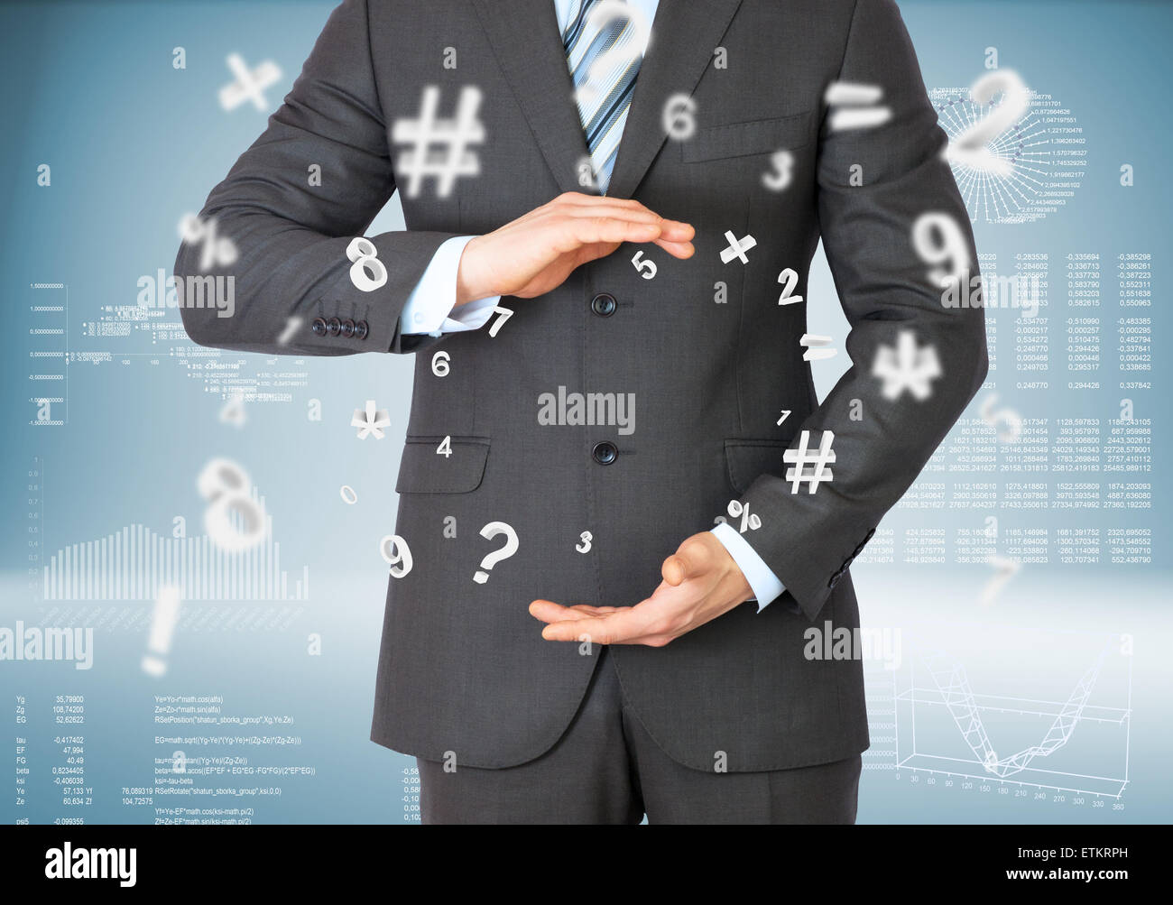 Man in suit Banque D'Images