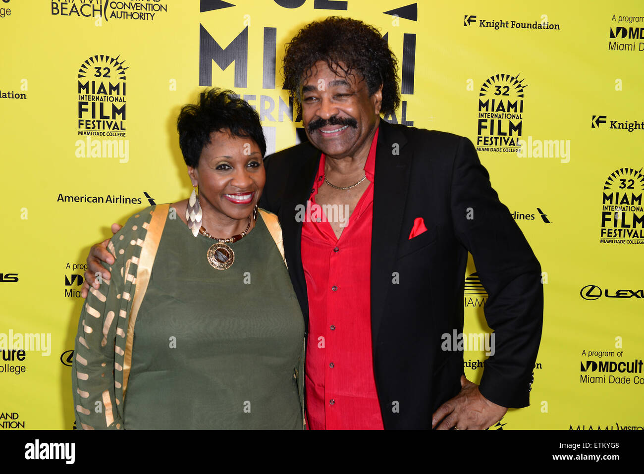 Cfip 'The Record Man' - Avec des arrivées : la chanteuse Anita Ward, le chanteur George McCrae Où : Miami Beach, Florida, United States Quand : 10 Mar 2015 Crédit : Johnny Louis/WENN.com Banque D'Images