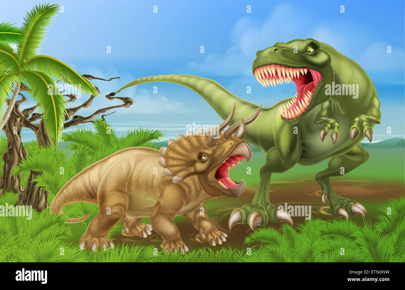 T-Rex dinosaure animé lance flèche neuf - Wild bots