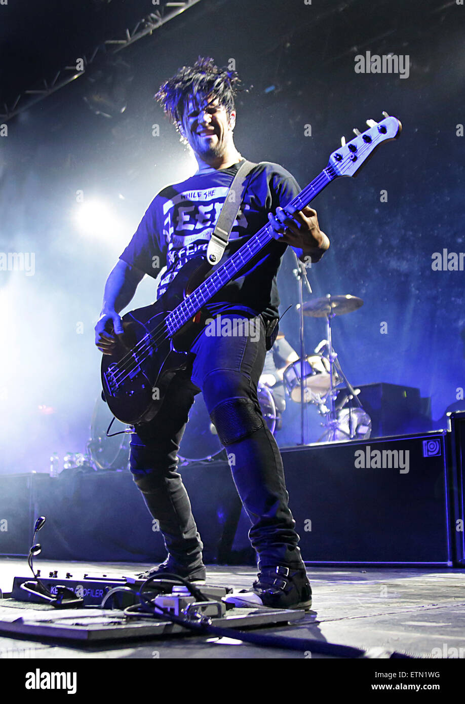 Papa Roach en live sur scène à la Manchester Academy comprend : Tobin Esperance Où : Manchester, Royaume-Uni Quand : 15 Mar 2015 Crédit : Sakura/WENN.com Banque D'Images