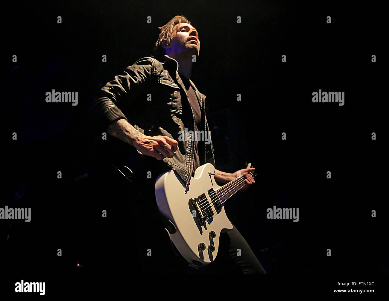 Papa Roach en live sur scène à la Manchester Academy comprend : Jerry Horton où : Manchester, Royaume-Uni Quand : 15 Mar 2015 Crédit : Sakura/WENN.com Banque D'Images