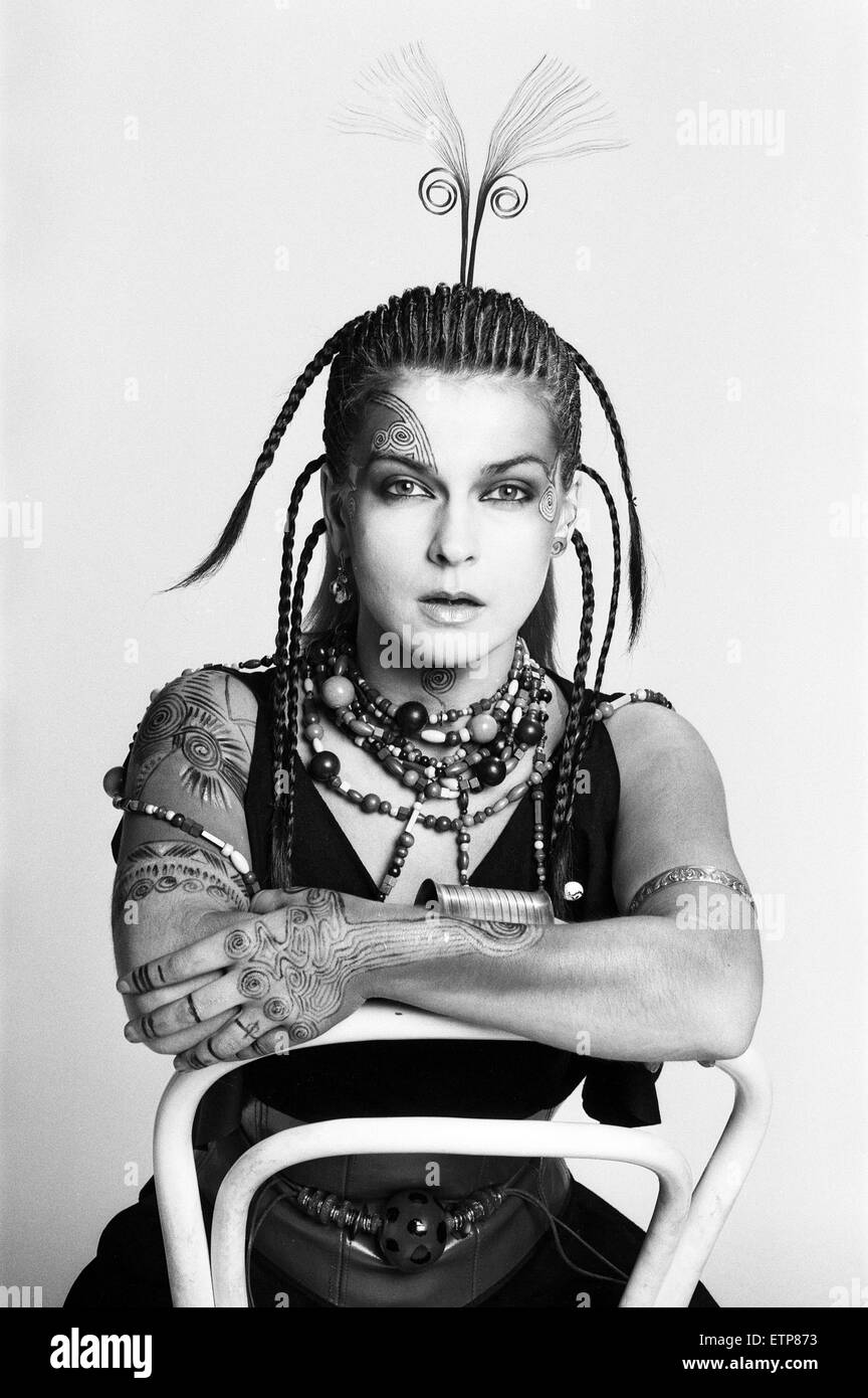 Actrice et chanteuse Punk Toyah Willcox. 23 février 1982. Banque D'Images