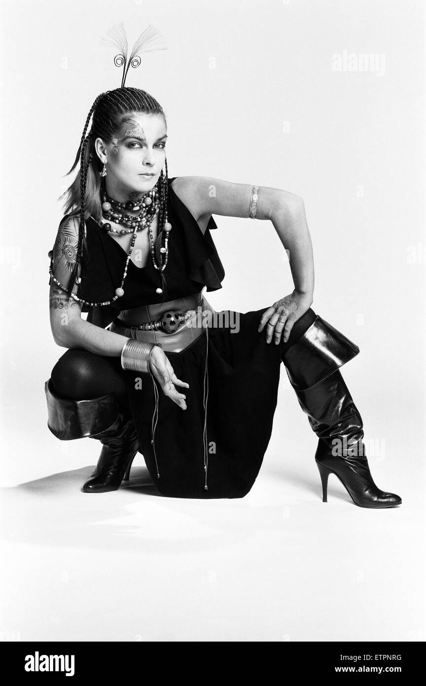 Actrice et chanteuse Punk Toyah Willcox. 23 février 1982. Banque D'Images