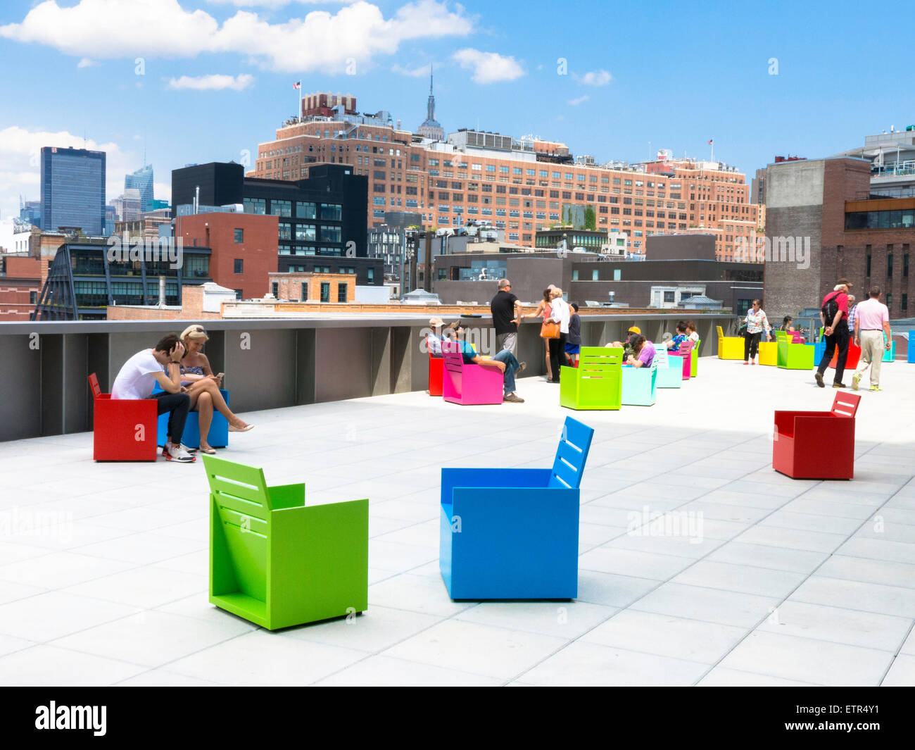 Le Whitney Museum of American Art, NEW YORK Banque D'Images