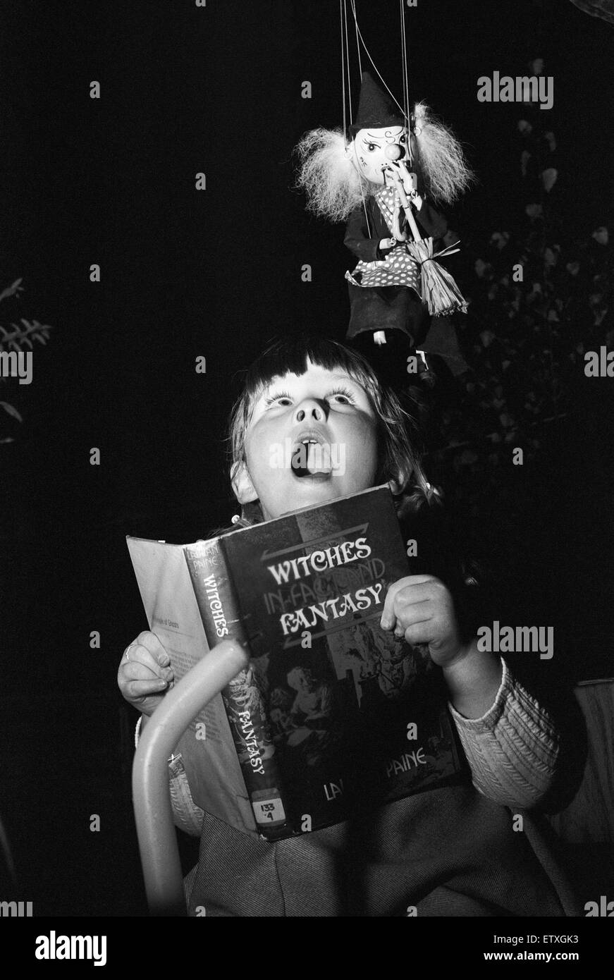 Lisa Batty dans Halloween photo 30 Octobre 1975 Banque D'Images