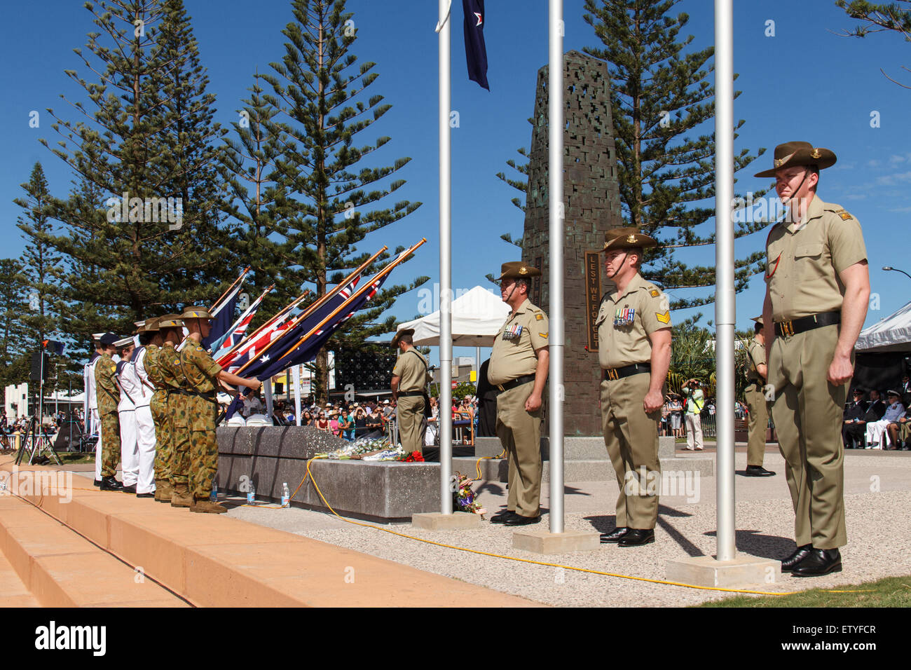 Anzac Day 2015 Banque D'Images