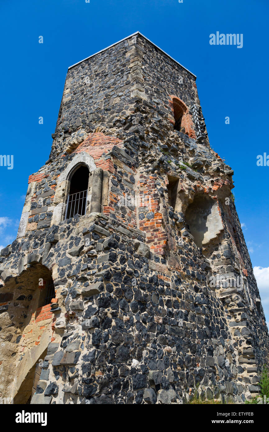 Château de Stolpen, Saxe, Allemagne Banque D'Images