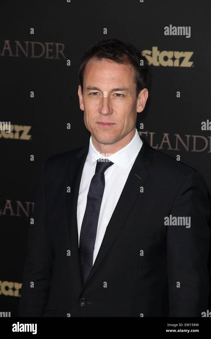 La mi-saison New York premiere de "Outlander" au Ziegfeld Theatre - Tapis rouge avec des arrivées : Tobias Menzies Où : New York City, United States Quand : 01 Avril 2015 C Banque D'Images
