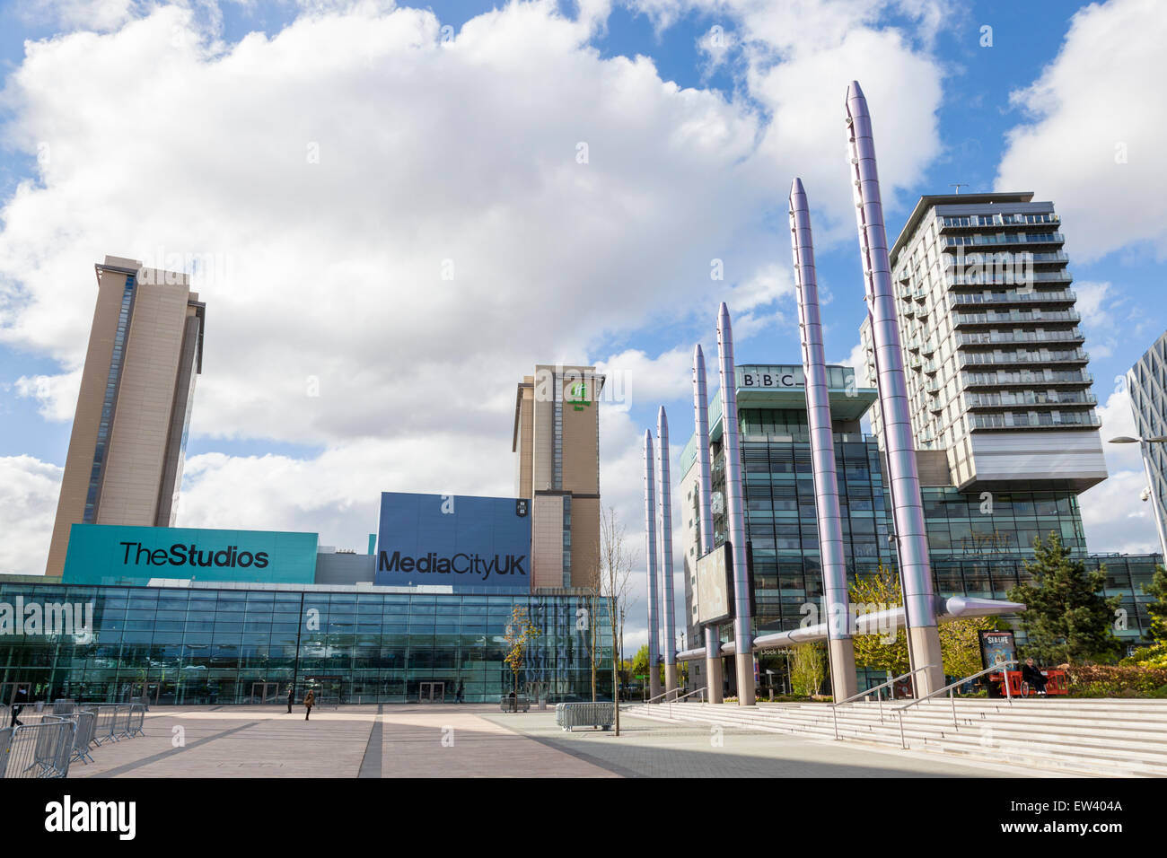 MediaCityUK, Salford Quays, Manchester, Angleterre, RU Banque D'Images