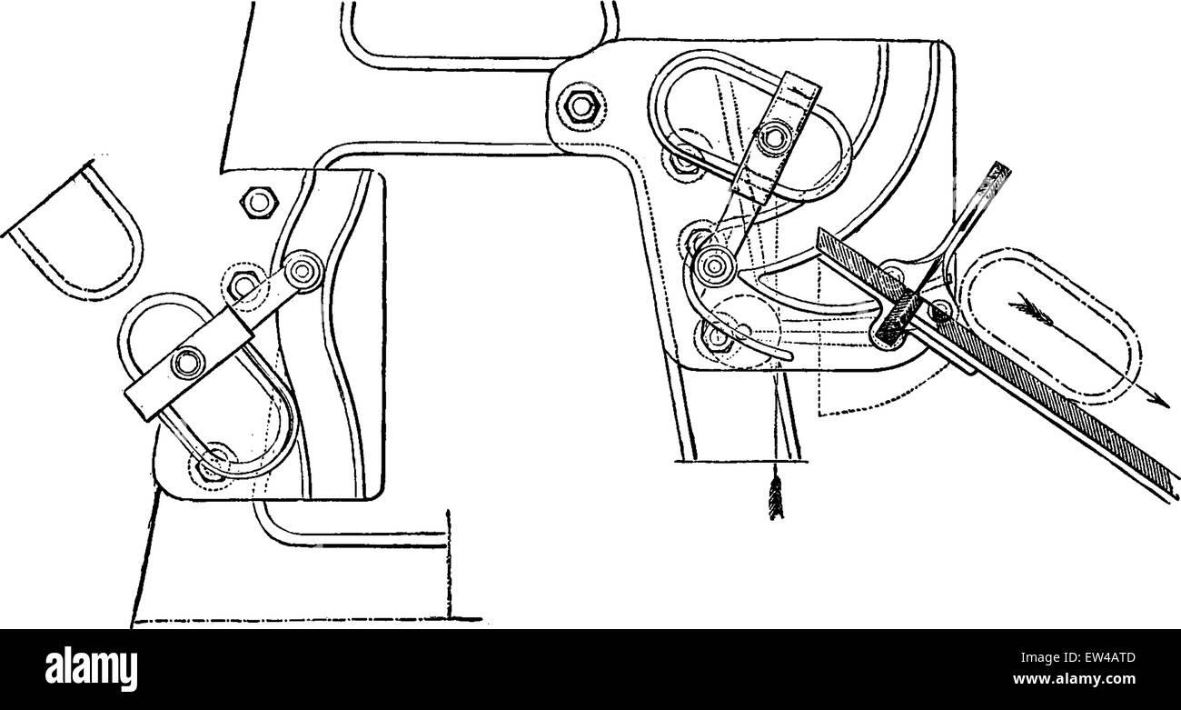 Chauffage Eau chaude (à l'Est de l'anglais), Noria, l'appareil Illustration de Vecteur