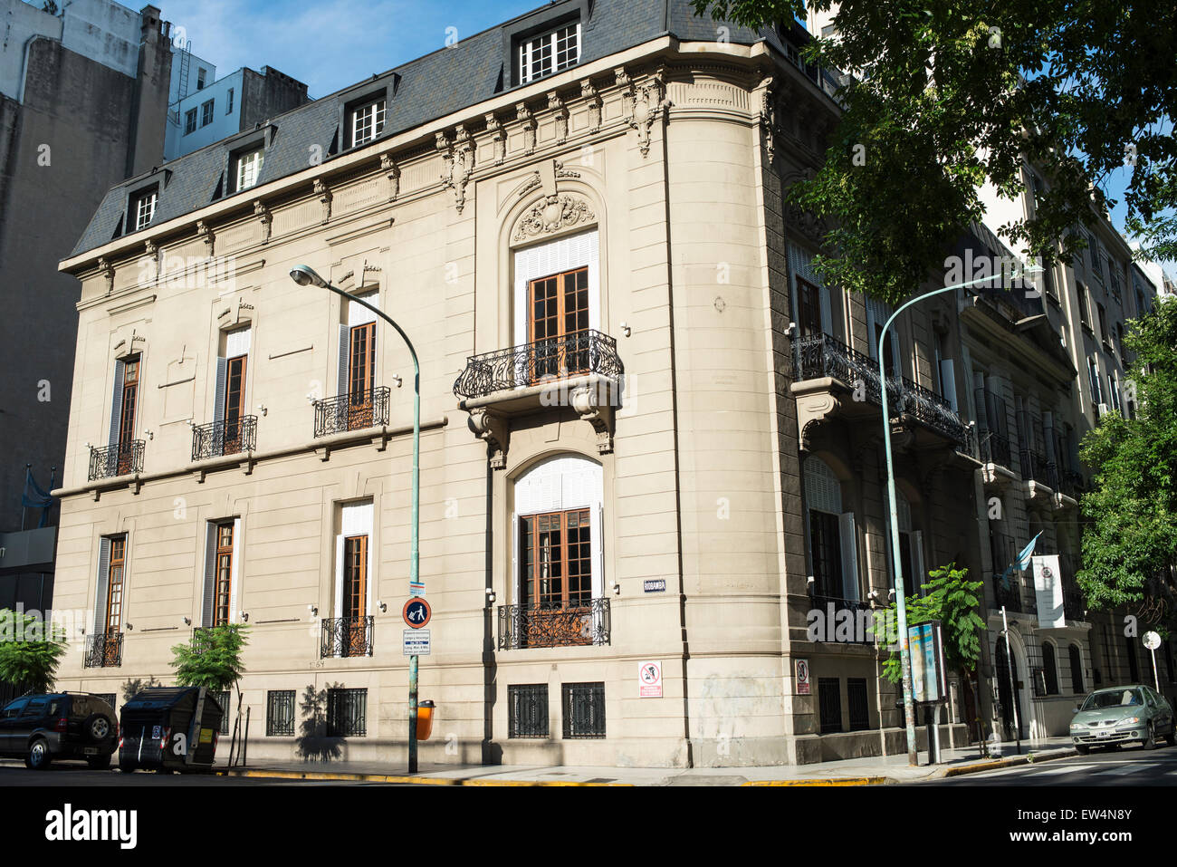 Bâtiment en pierre, Buenos Aires Banque D'Images