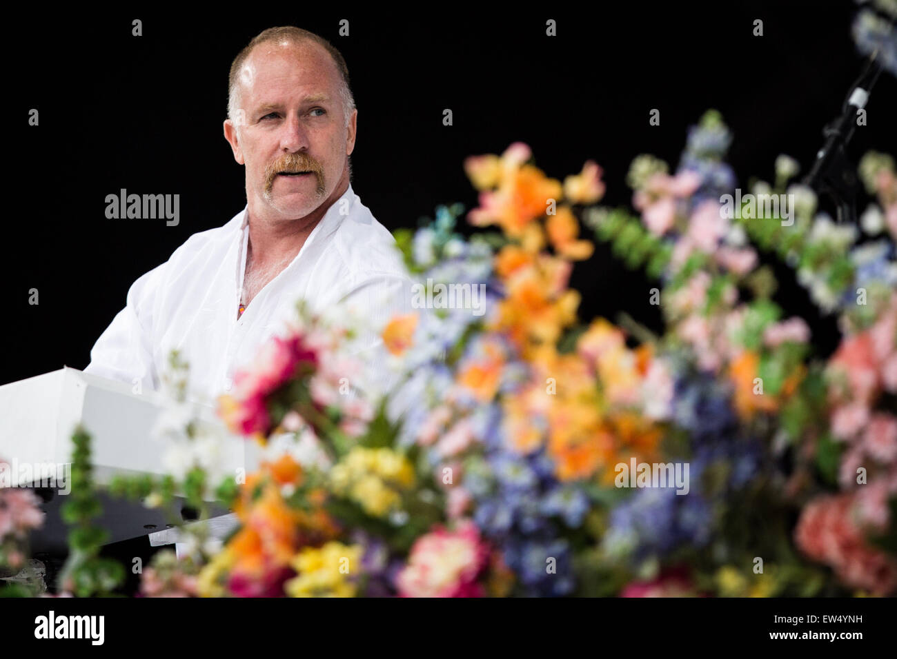 Faith No More en concert au Festival Pinkpop à Landgraaf aux Pays-Bas © 2015 Roberto Finizio/Alamy Live News Banque D'Images