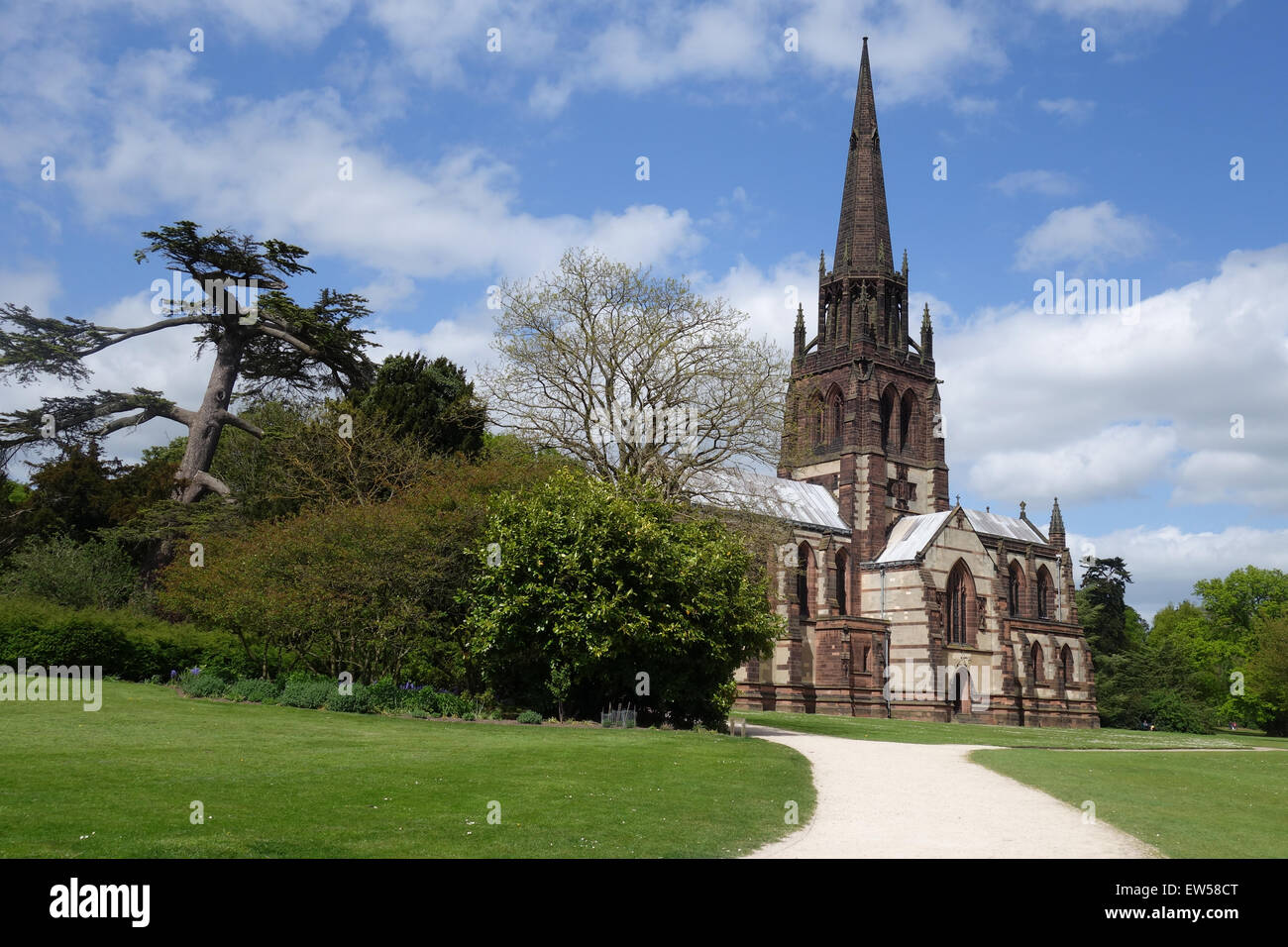 Chapelle, Clumber Park Banque D'Images