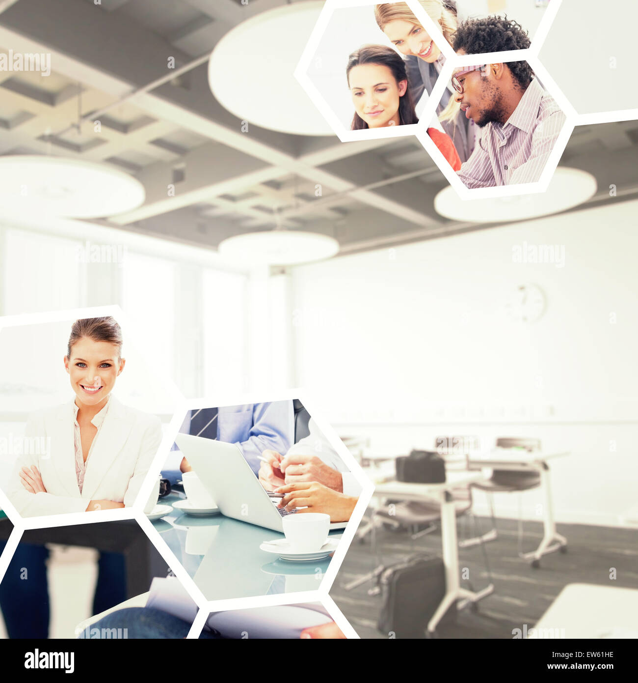 Image composite de classe Banque D'Images