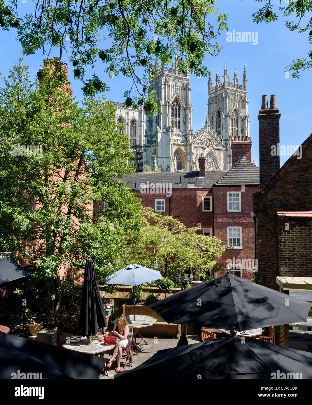 York Minster Banque D'Images