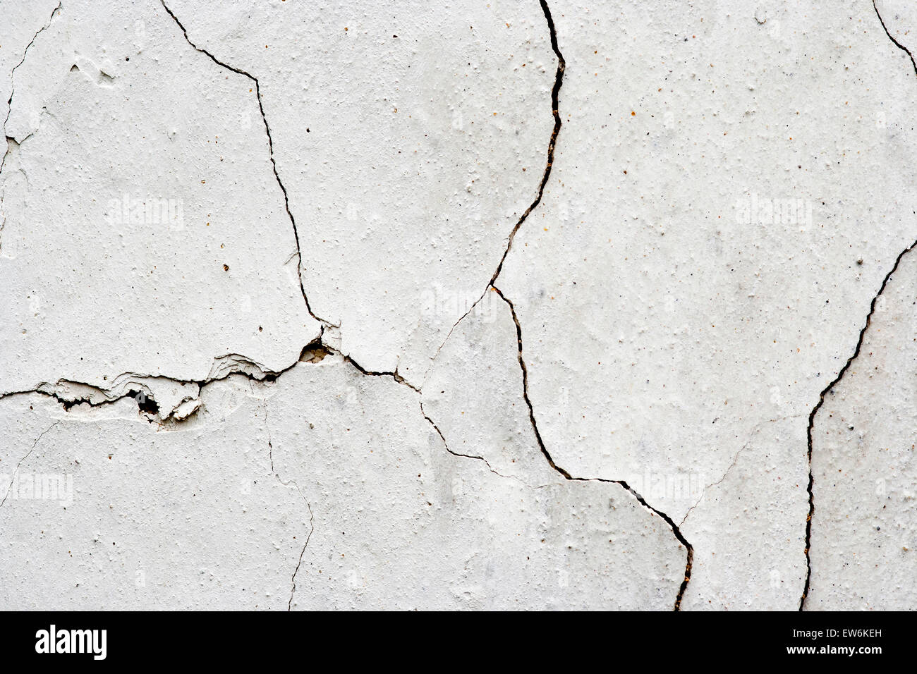 Texture grunge - plâtre fissuré Banque D'Images