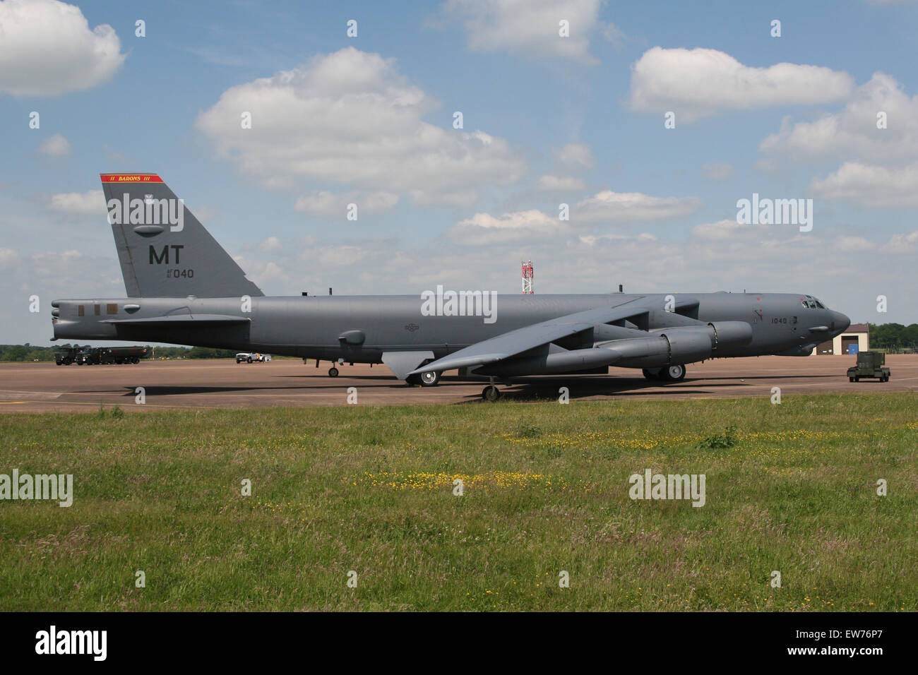 B52 de l'USAF FAIRFORD RAF Bomber Banque D'Images