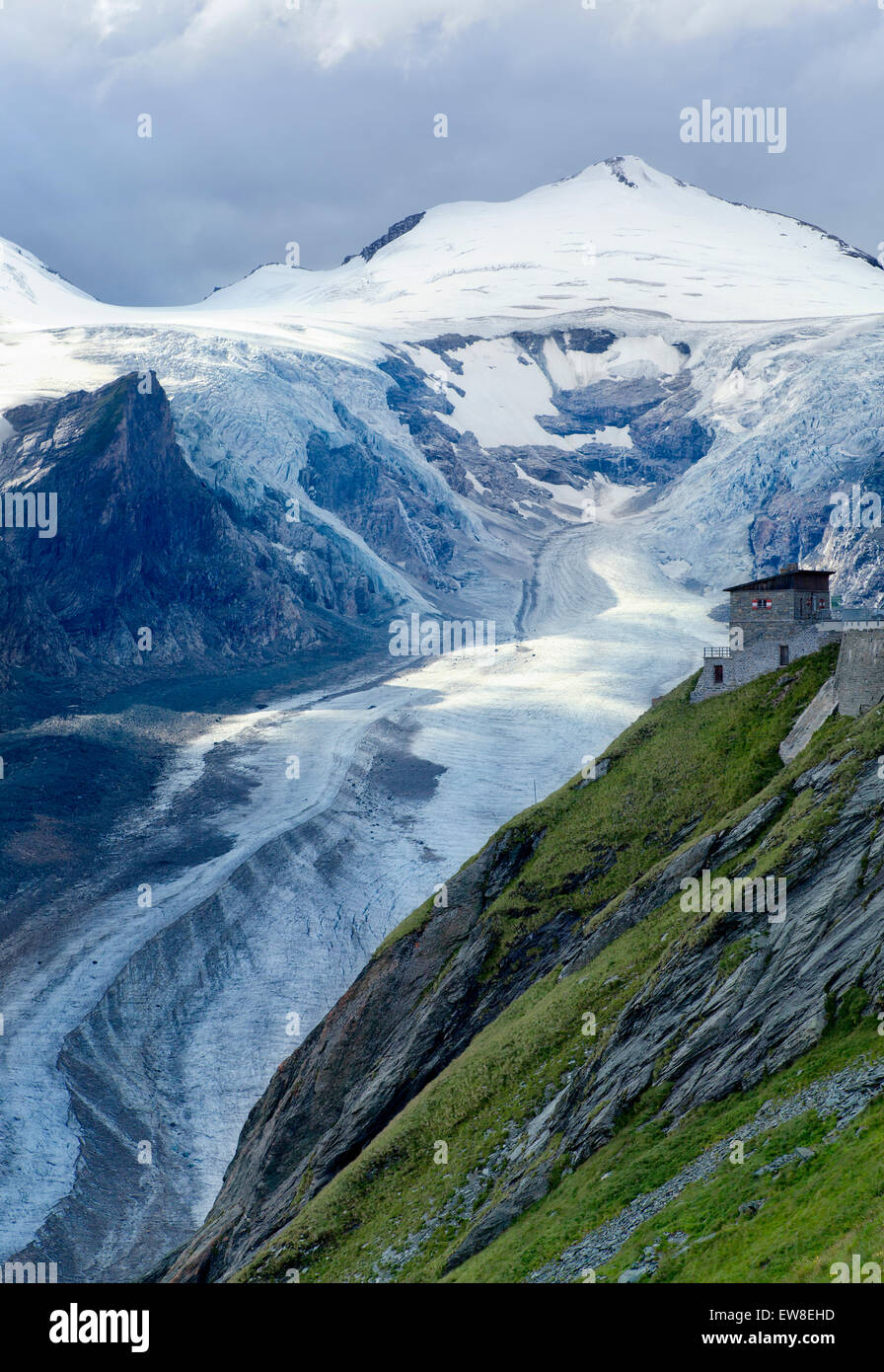 Le glacier du mont Grossglockner Banque D'Images