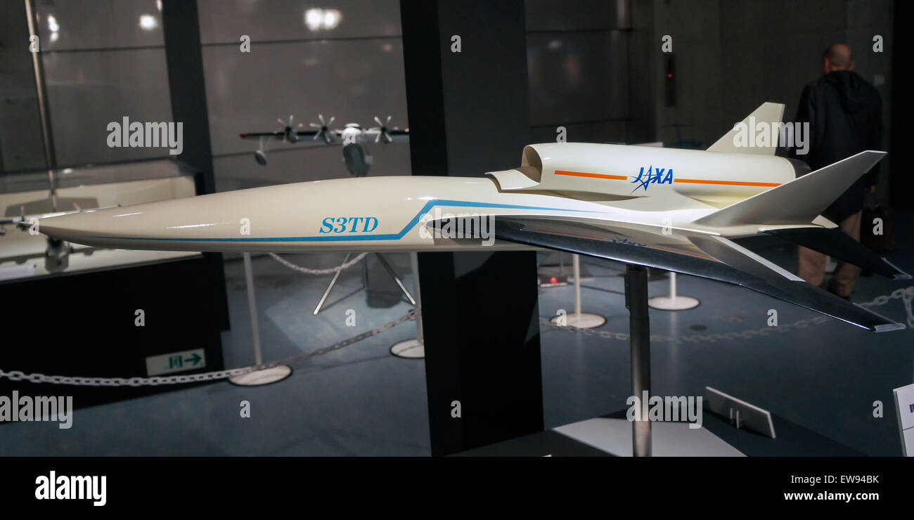 Le JAXA S3TD (démonstrateur de technologie supersonique silencieux) 2010 Le ciel et l'espace Banque D'Images