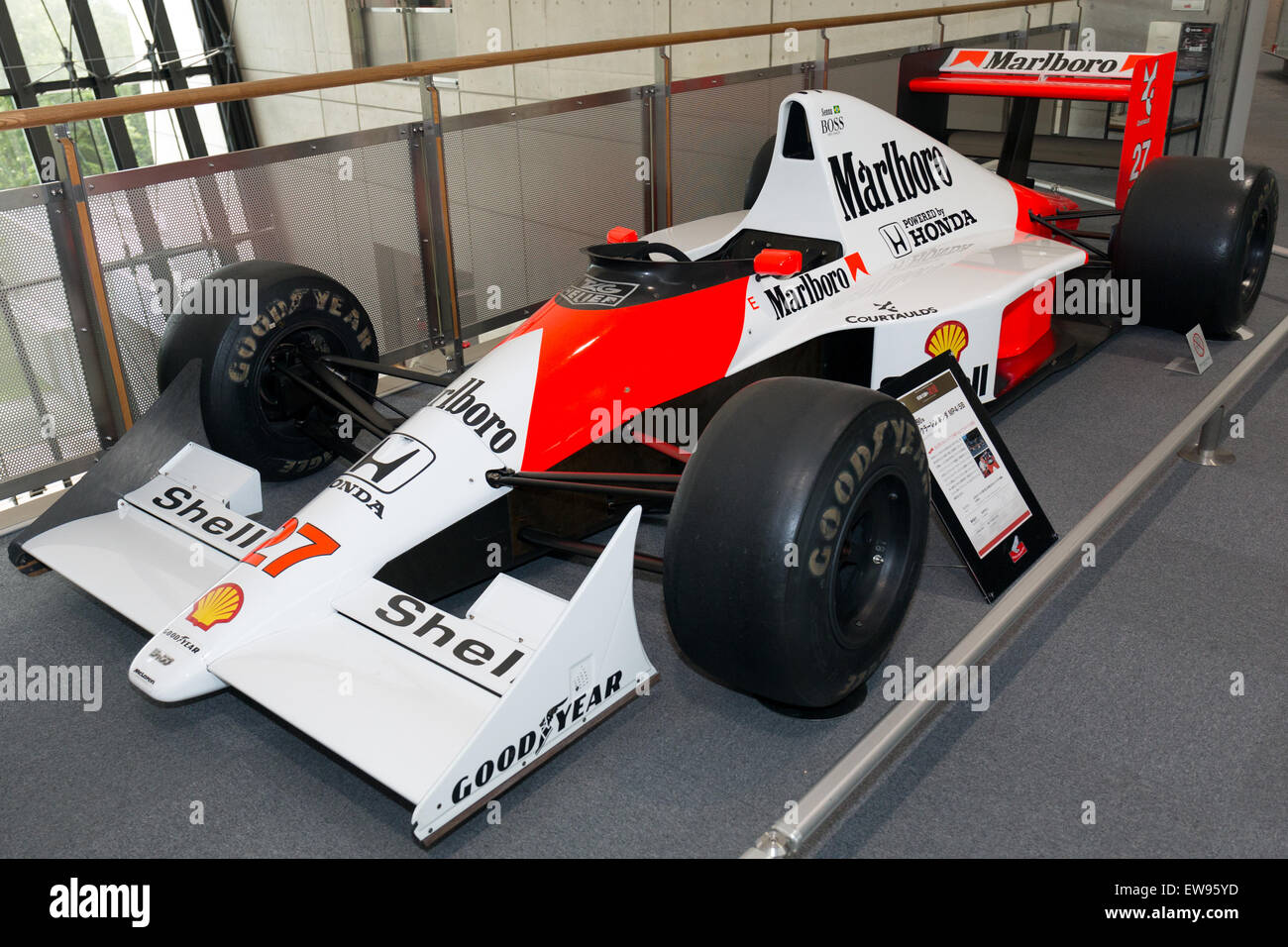 Mclaren Mp4 5b2 Avant Gauche Honda Collection Hall Photo Stock Alamy