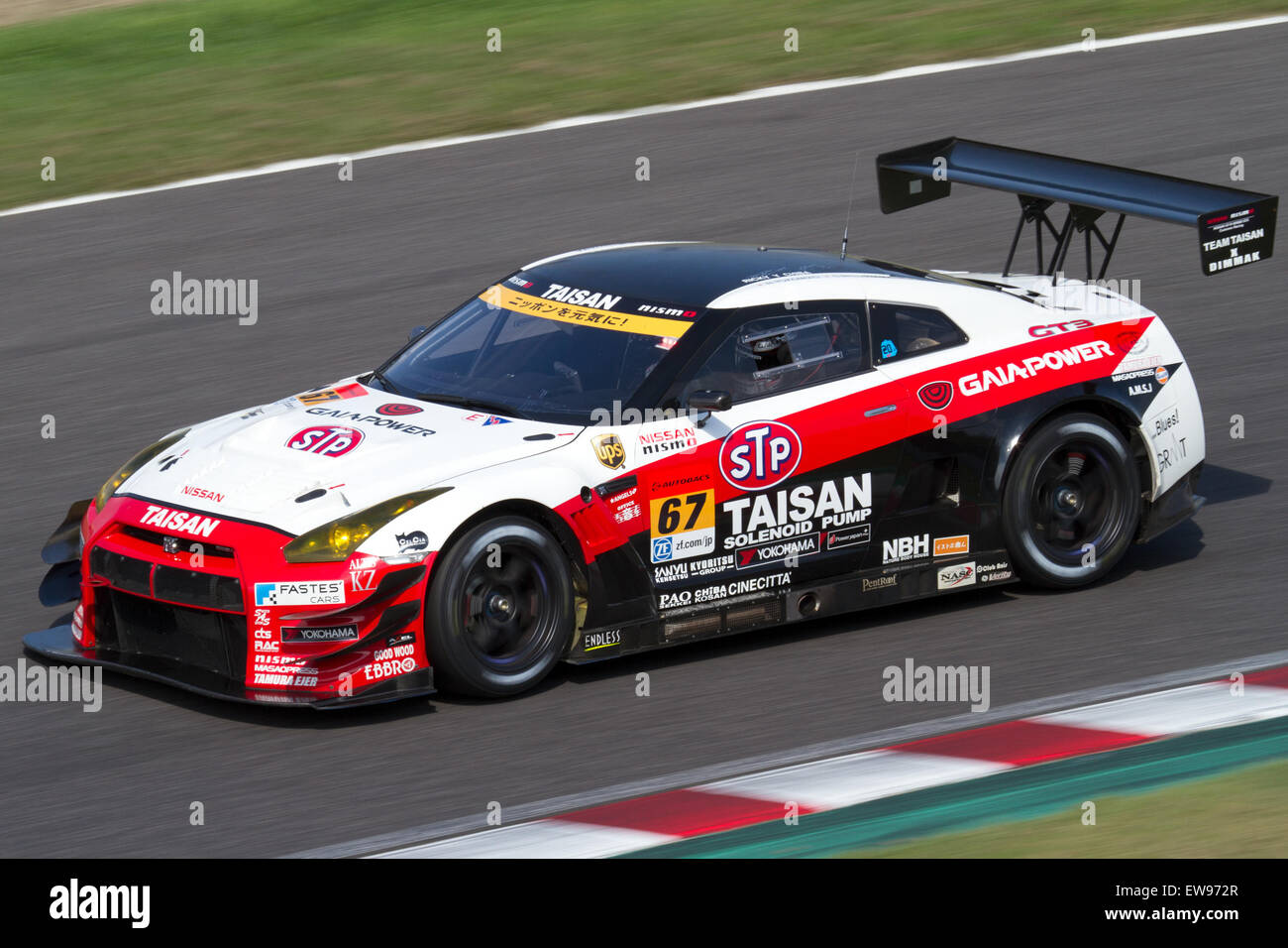 Naoki Yokomizo Super GT 2014 Suzuka Q1 Banque D'Images