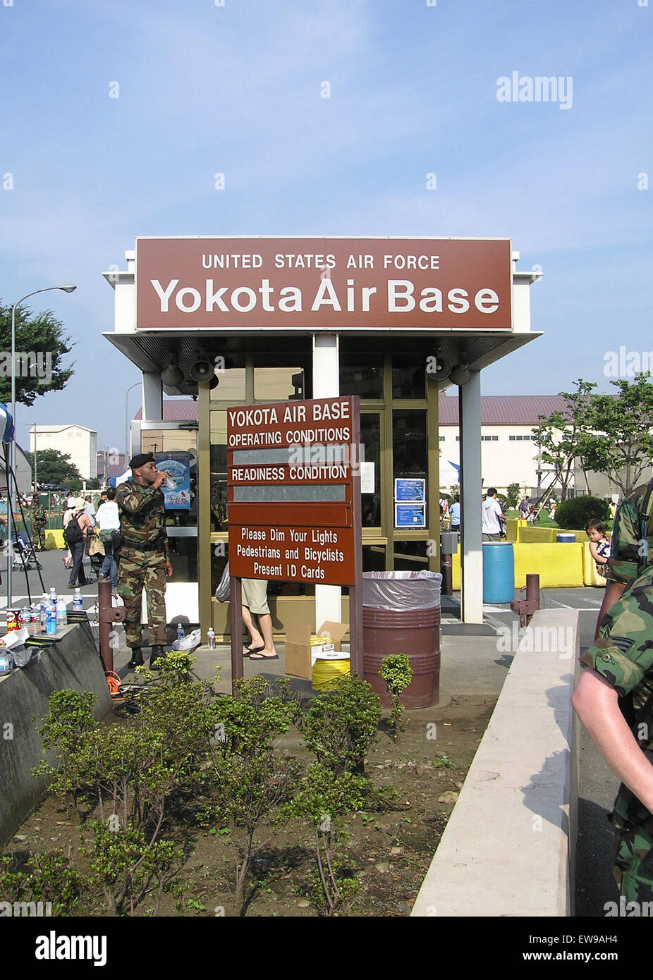 Yokota Air Base 2-Tokyo Japon Banque D'Images