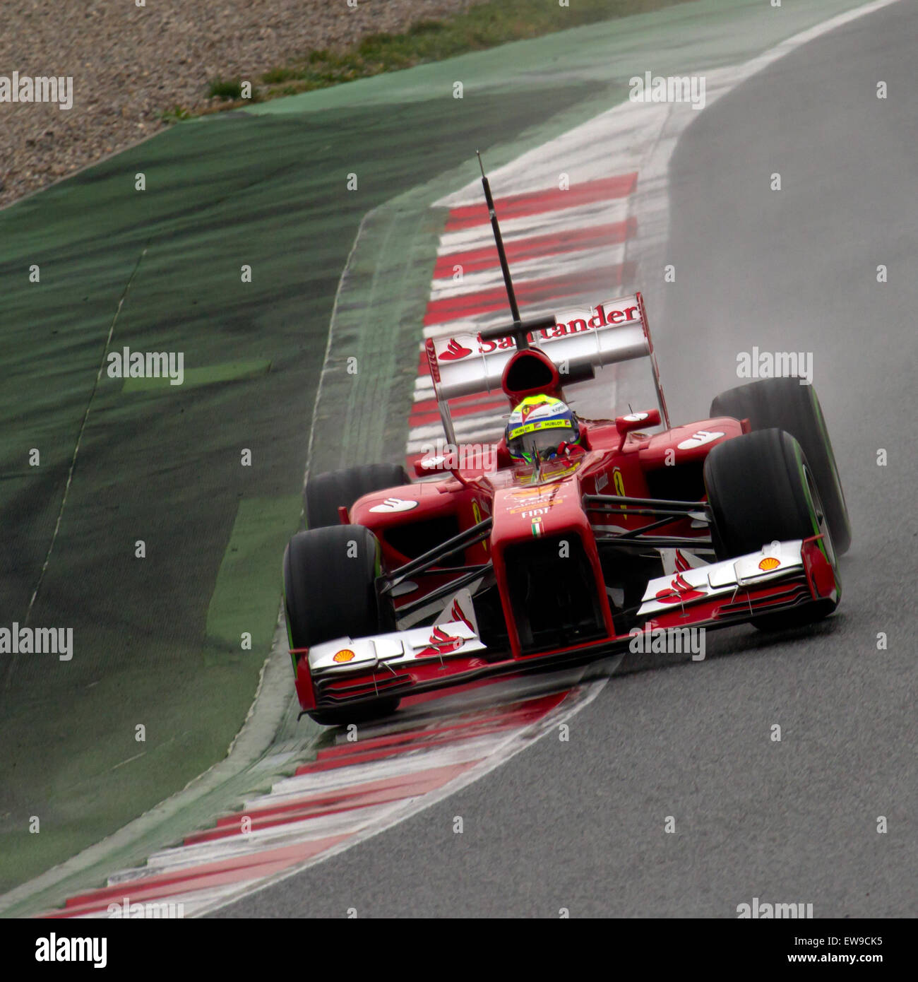 Felipe Massa 2013 test de la Catalogne (19-22 fév) Jour 4 Banque D'Images