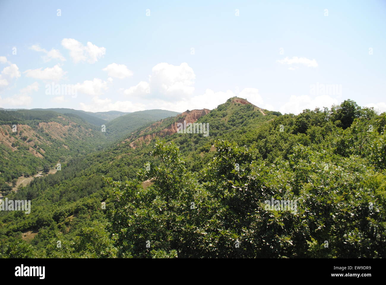 Le Rocky hill Bulgarie Banque D'Images