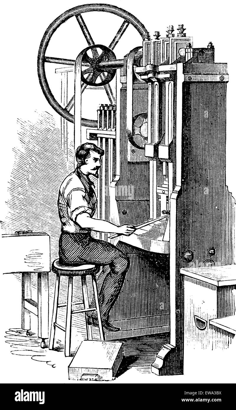 Emporte-pièce ou biscuit cutter, vintage engraved illustration. Encyclopédie Trousset (1886 - 1891). Illustration de Vecteur