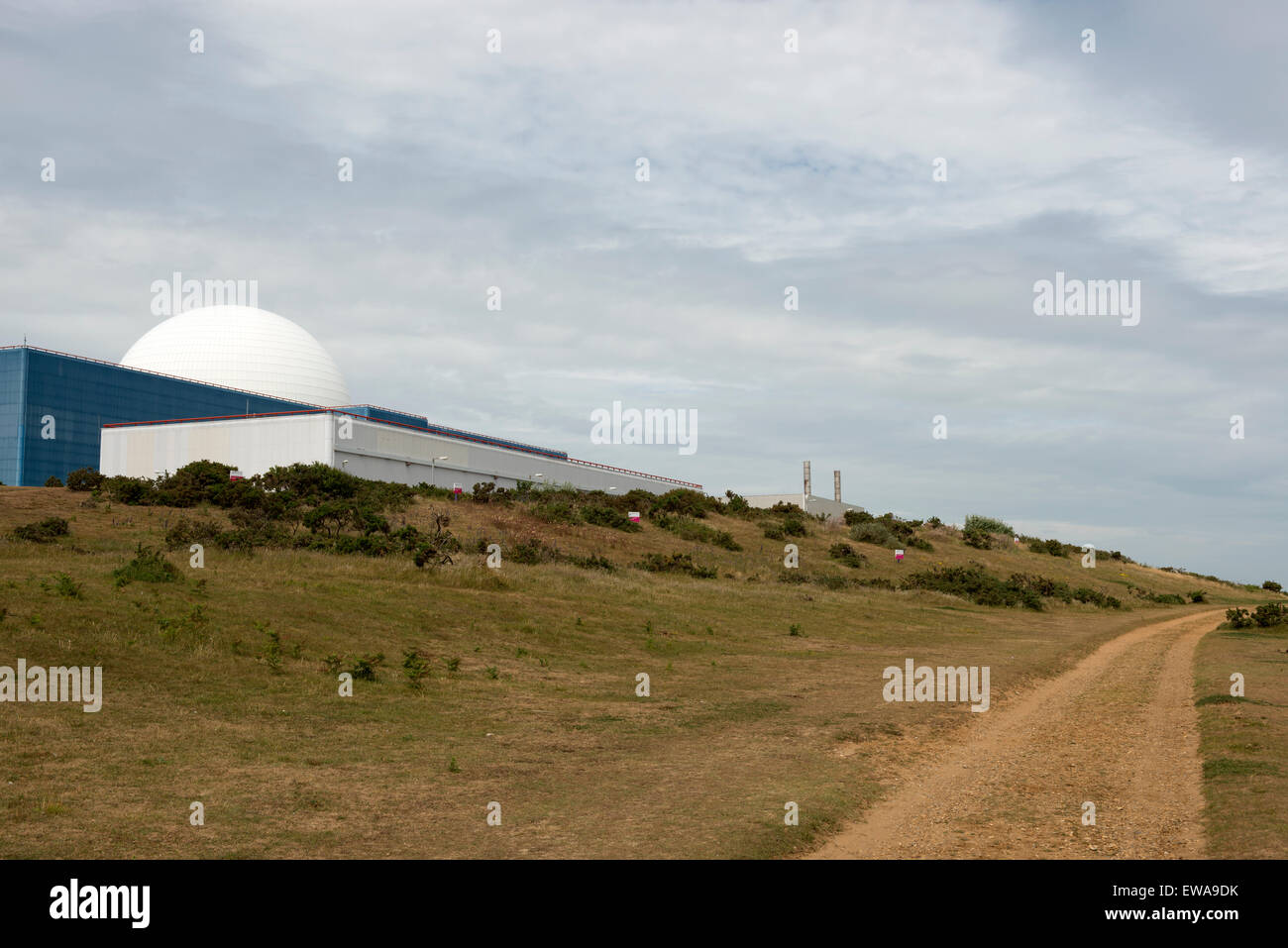 La centrale nucléaire de Sizewell B, Suffolk, UK. Banque D'Images