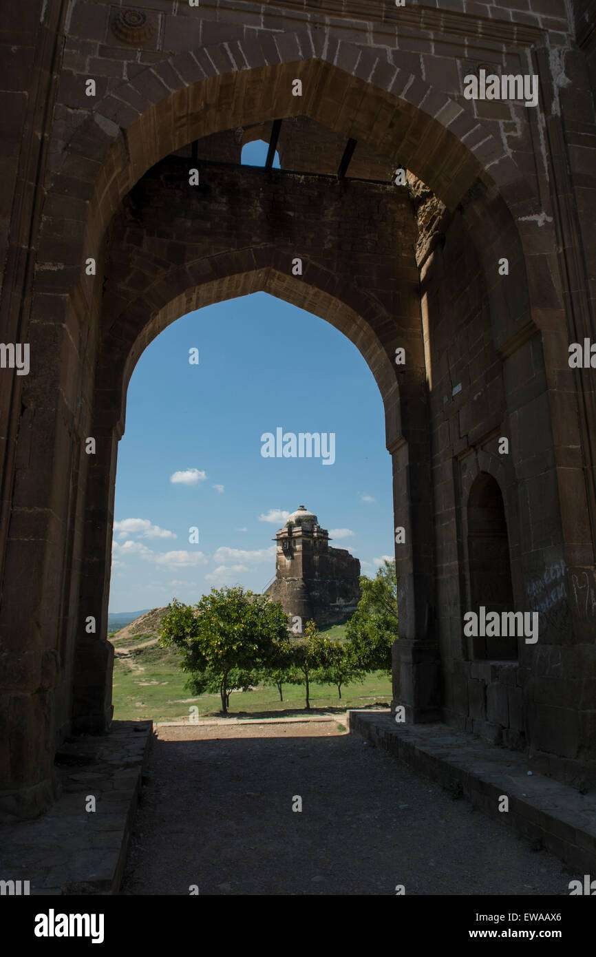 Le Fort de Rohtas , Qila Rohtas , Raja Man Singh Haveli , Punjab Pakistan Jhelum Banque D'Images