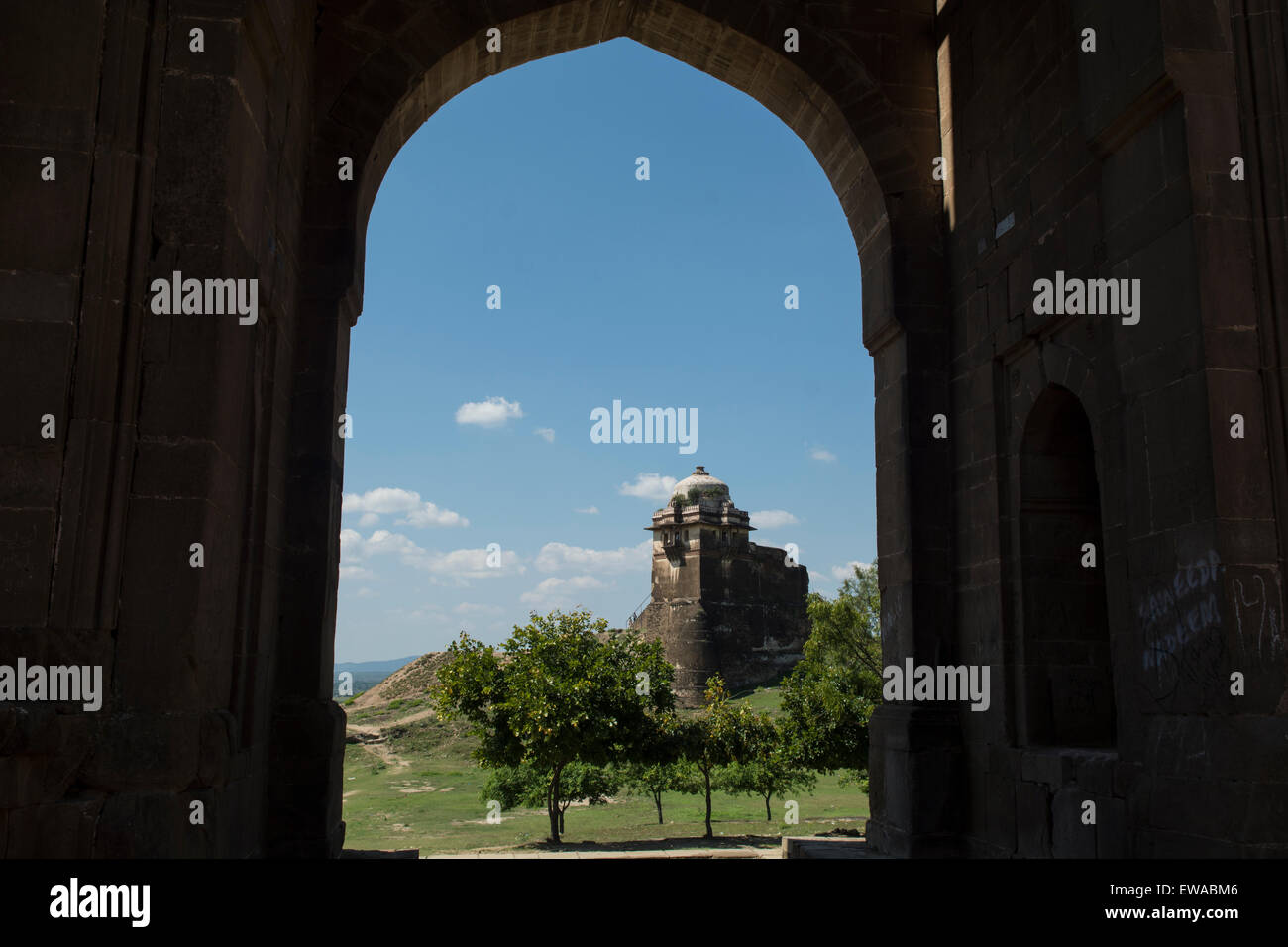 Le Fort de Rohtas , Qila Rohtas , Raja Man Singh Haveli , Punjab Pakistan Jhelum Banque D'Images