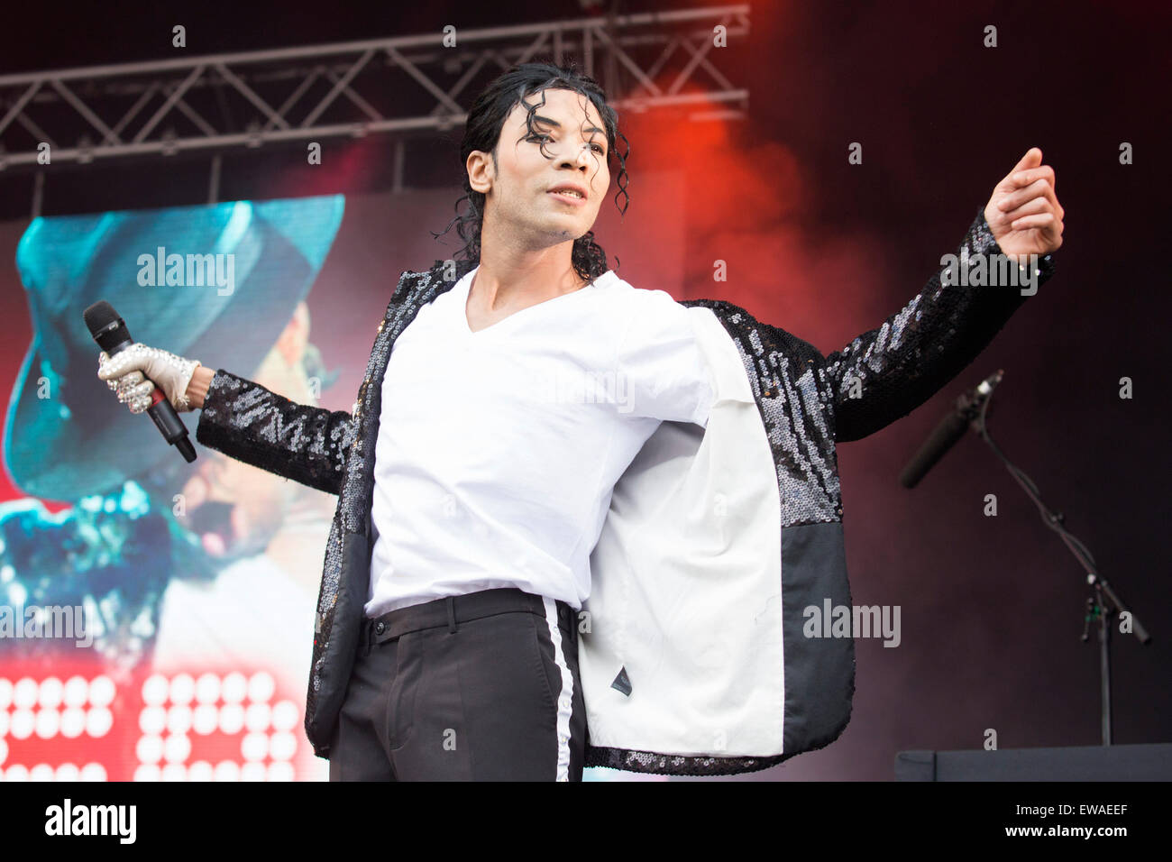 La comédie musicale de michael jackson Banque de photographies et d’images à haute résolution