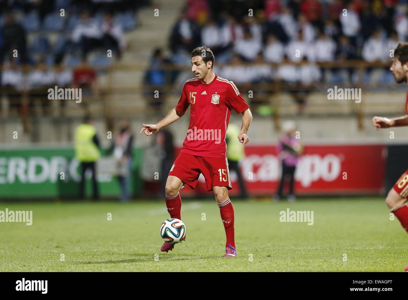 Leon, Espagne. 30Th Mar, 2015. Jose Rodriguez (ESP) Football/soccer : moins de 21 ans match amical entre l'Espagne 4-0 Bélarus à Estadio Municipal Reino de León en Leon, Espagne . © Kawamori Mutsu/AFLO/Alamy Live News Banque D'Images