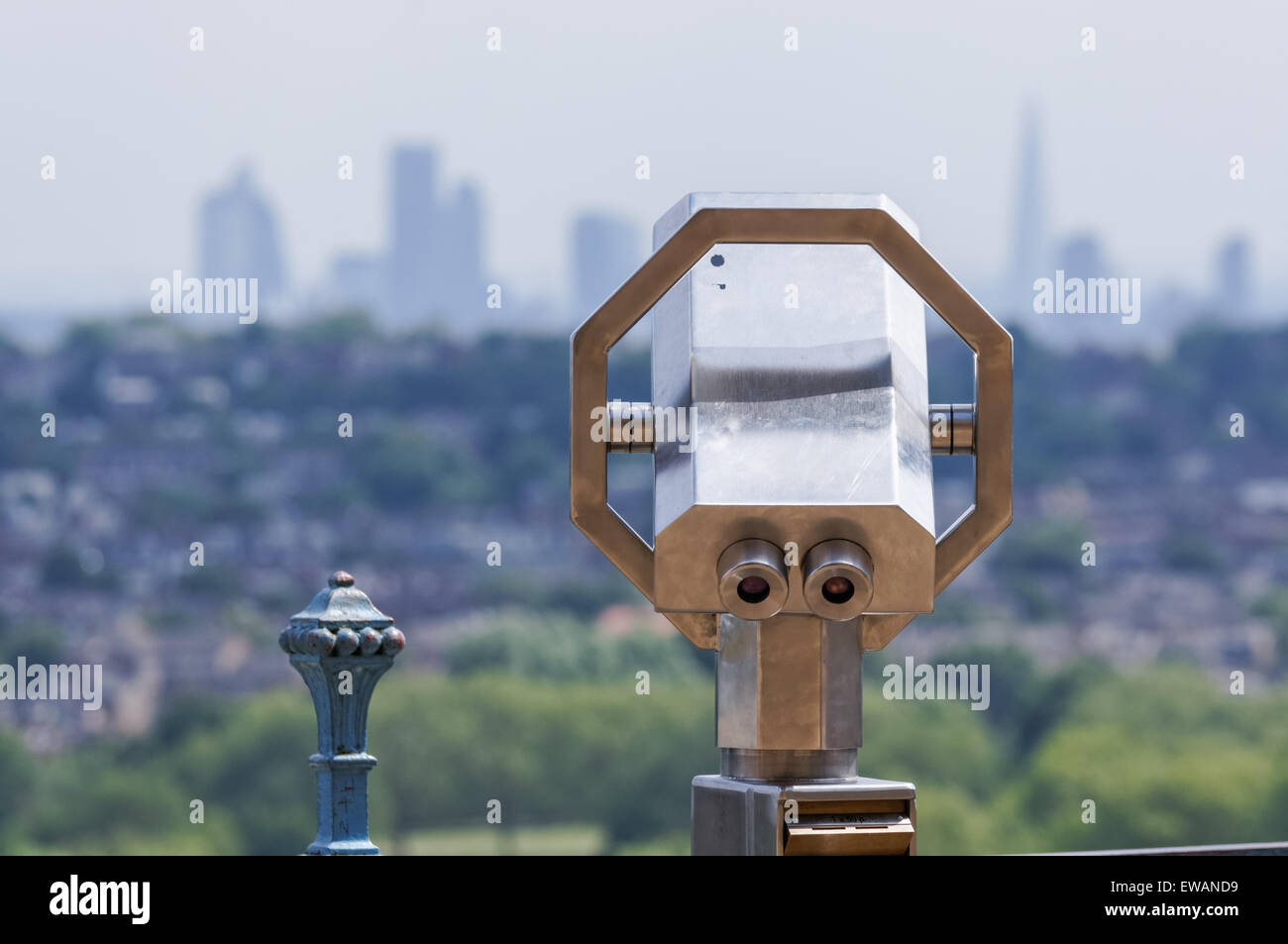 Vue aérienne de Londres de l'Alexandra Palace, Londres Angleterre Royaume-Uni UK Banque D'Images