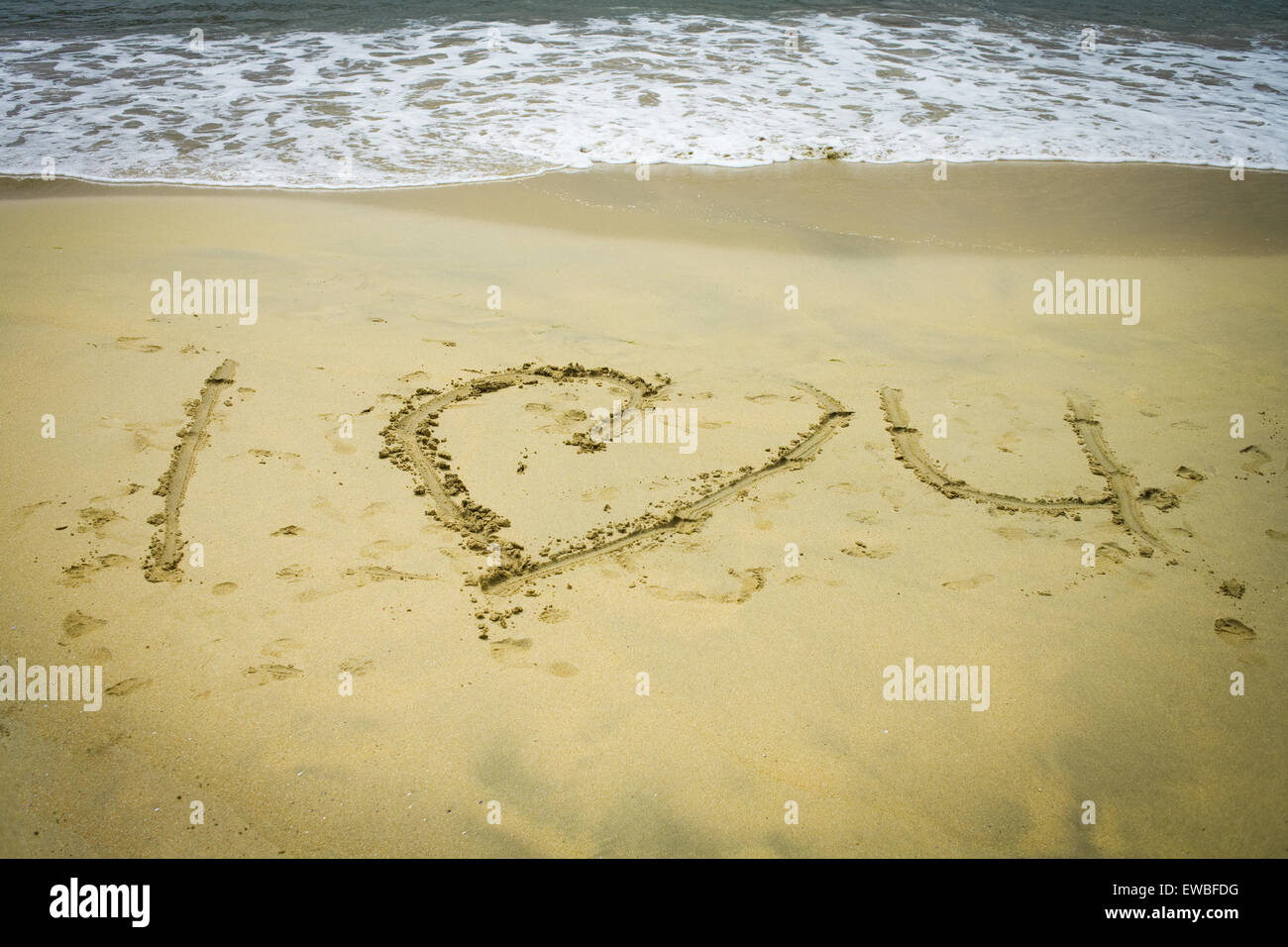 I love the beach Banque de photographies et d’images à haute résolution