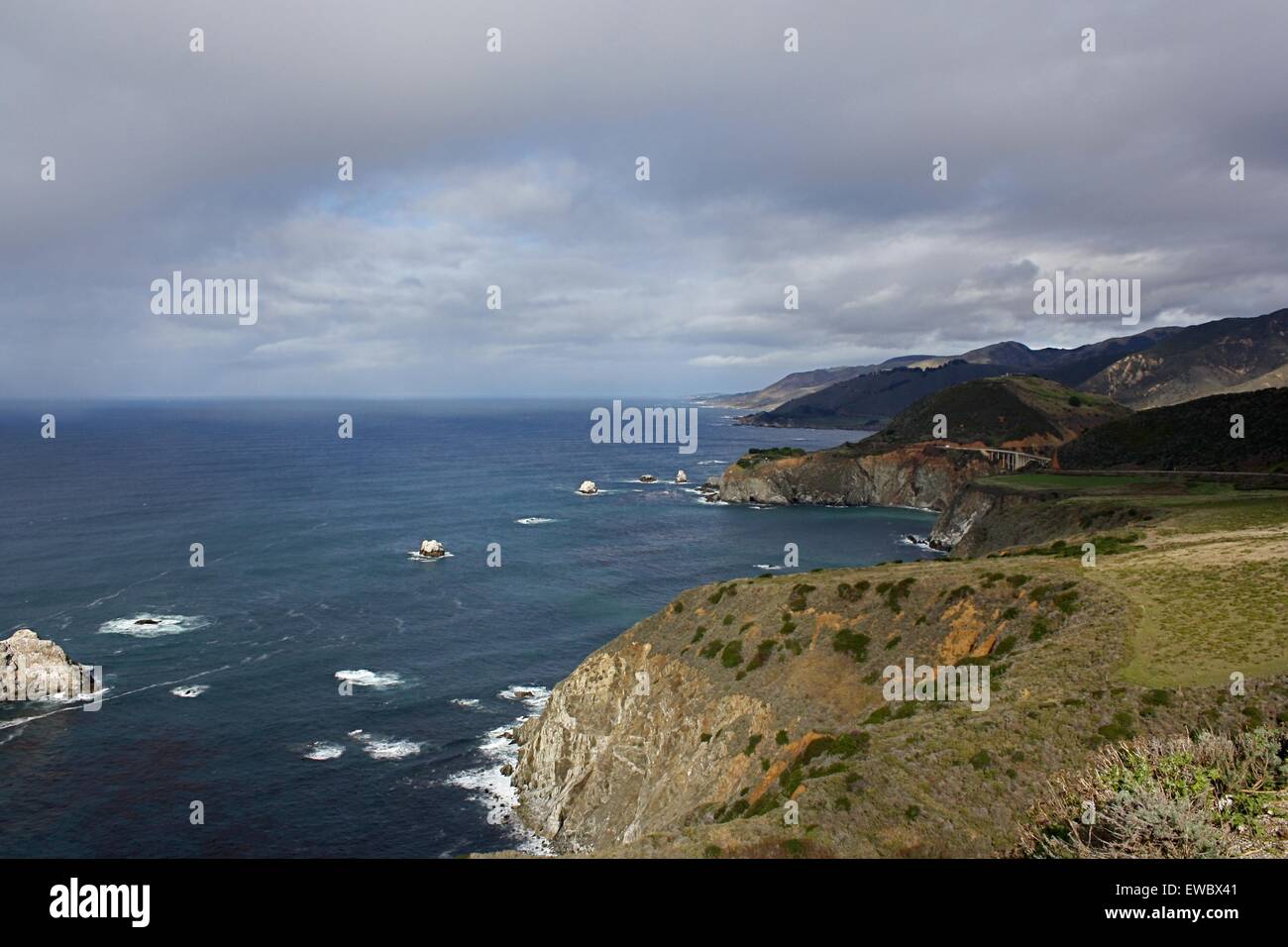 Big Sur Banque D'Images