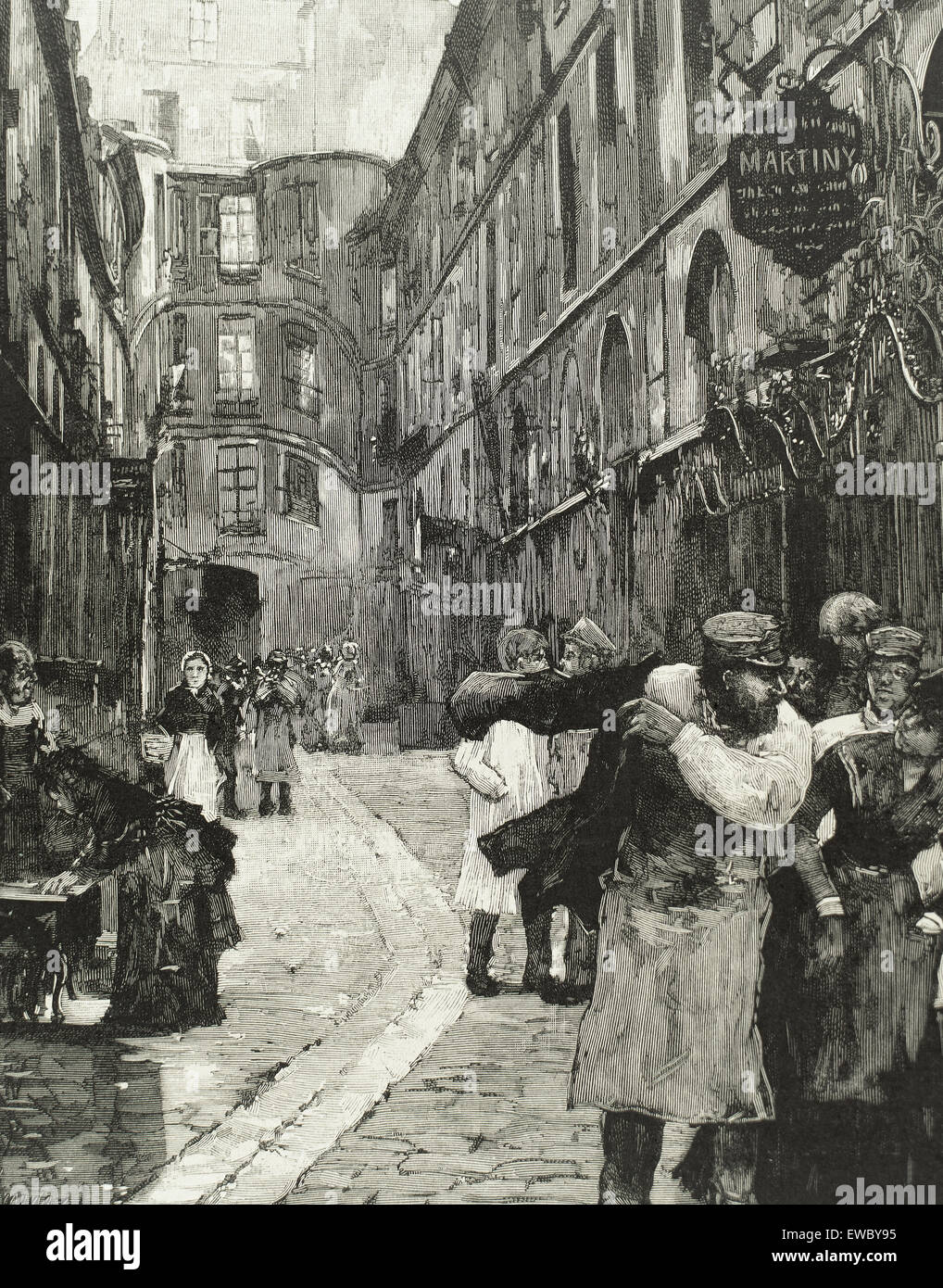 Paris 19eme Siecle Banque D Image Et Photos Alamy