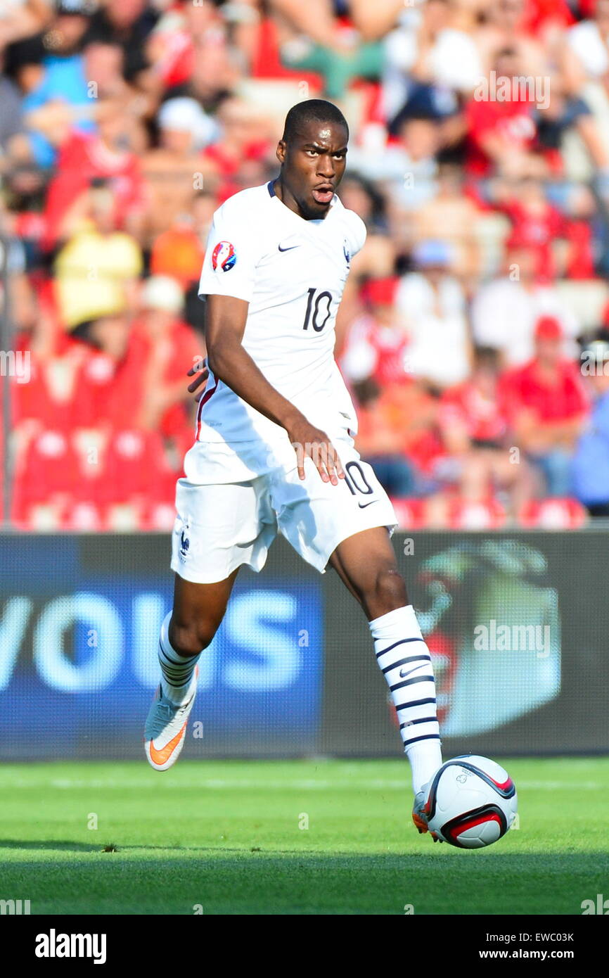 Geoffrey KONDOGBIA - 13.06.2015 - Albanie/France - Match amical - Tirana.Photo : Dave Winter/Icon Sport Banque D'Images