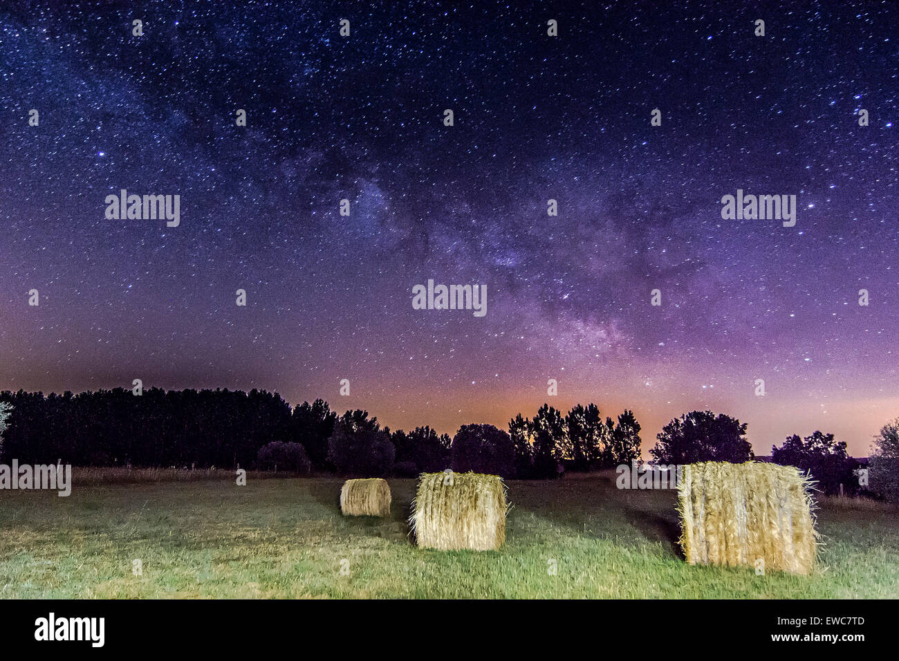 voie lactée Banque D'Images