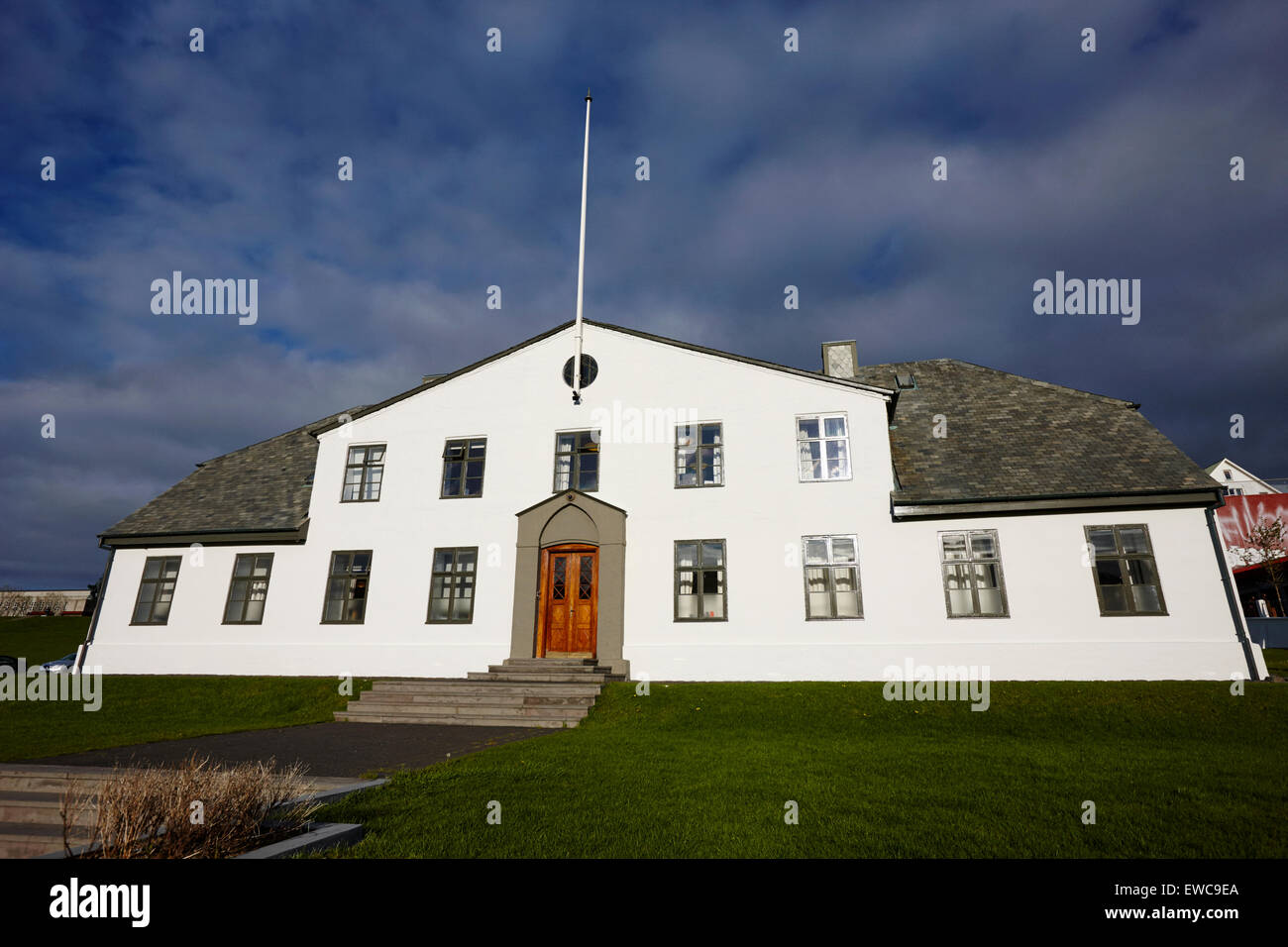 Stjornarradid cabinet du premier ministre du gouvernement à la Chambre l'Islande Reykjavik Banque D'Images