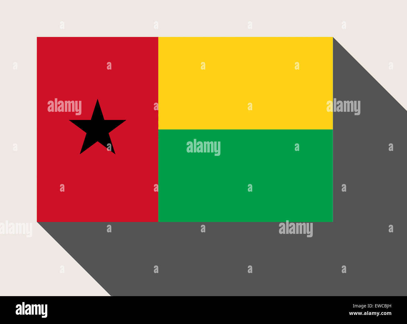 Guinée Conakry drapeau, bannière couleurs nationales Bissau' T-shirt Homme