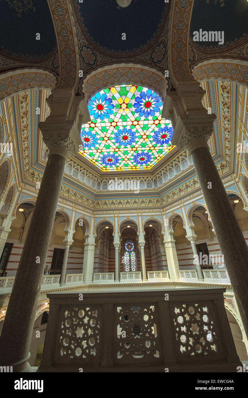 La Bibliothèque Nationale et Universitaire de Bosnie-Herzégovine à Sarajevo Banque D'Images